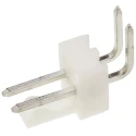 Molex KK 254 Series Right Angle Through Hole Pin Header 2 Contacts 2.54 mm Pitch 1 Row Unshrouded 22-05-3021