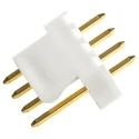 Molex KK 254 Series Straight Through Hole Pin Header 4 Contacts 2.54 mm Pitch 1 Row Unshrouded 22-11-2042