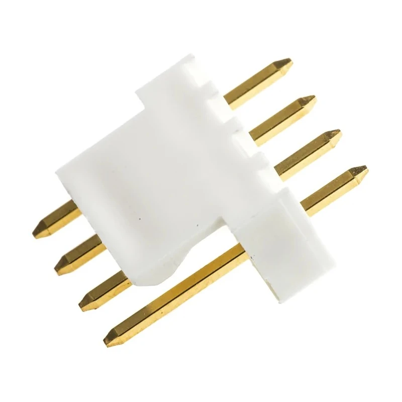 Molex KK 254 Series Straight Through Hole Pin Header 4 Contacts 2.54 mm Pitch 1 Row Unshrouded 22-11-2042