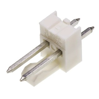 Molex KK 254 Series Straight Through Hole Pin Header, 2 Contact, 2.54 mm Pitch, 1 Row, Unshrouded 22-23-2021