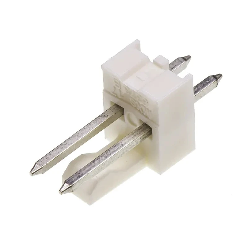 Molex KK 254 Series Straight Through Hole Pin Header, 2 Contact, 2.54 mm Pitch, 1 Row, Unshrouded 22-23-2021