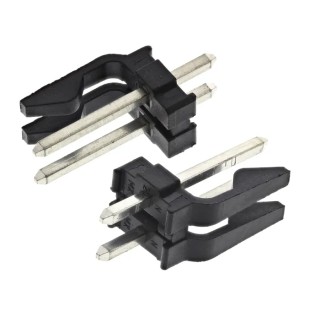 Molex KK 396 Series Straight Through Hole Pin Header, 2 Contacts, 3.96 mm Pitch, 1 Row, Unshrouded 26-48-1025
