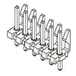 Molex KK 396 Series Straight Through Hole Pin Header, 3 Contact(s), 3.96 mm Pitch, 1 Row, Unshrouded 26-48-1035