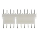 Molex KK 254 Series Straight Through Hole Pin Header, 10 Contacts, 2.54 mm Pitch, 1 Row, Unshrouded 22-23-2101