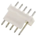 Molex KK 254 Series Straight Through Hole Pin Header, 5 Contacts, 2.54 mm Pitch, 1 Row, Unshrouded 22-23-2051