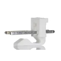 Molex 41791 Series Straight Through Hole Pin Header, 2 Contacts, 3.96 mm Pitch, 1 Row, Unshrouded 26-60-4020