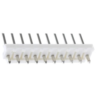 Molex KK 396 Series Straight Through Hole Pin Header, 10 Contacts, 3.96 mm Pitch, 1 Row, Unshrouded 26-60-4100