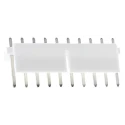 Molex KK 396 Series Straight Through Hole Pin Header, 10 Contacts, 3.96 mm Pitch, 1 Row, Unshrouded 26-60-4100