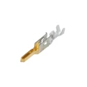 Molex 5558 Series Male Crimp Terminal, 24 AWG Min, 18 AWG Max, Gold Plated Phosphor Bronze 39-00-0220