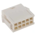 Molex Mini-Fit Jr Male Connector Housing, 4.2 mm Pitch, 10 Way, 2 Row Straight 39-01-2106