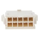 Molex Mini-Fit Jr Male Connector Housing, 4.2 mm Pitch, 10 Way, 2 Row Straight 39-01-2106