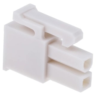 Molex Mini-Fit Female Connector Housing 4.2 mm Pitch 2 Way 2 Row Straight Nylon Cable Mount 39-01-2025