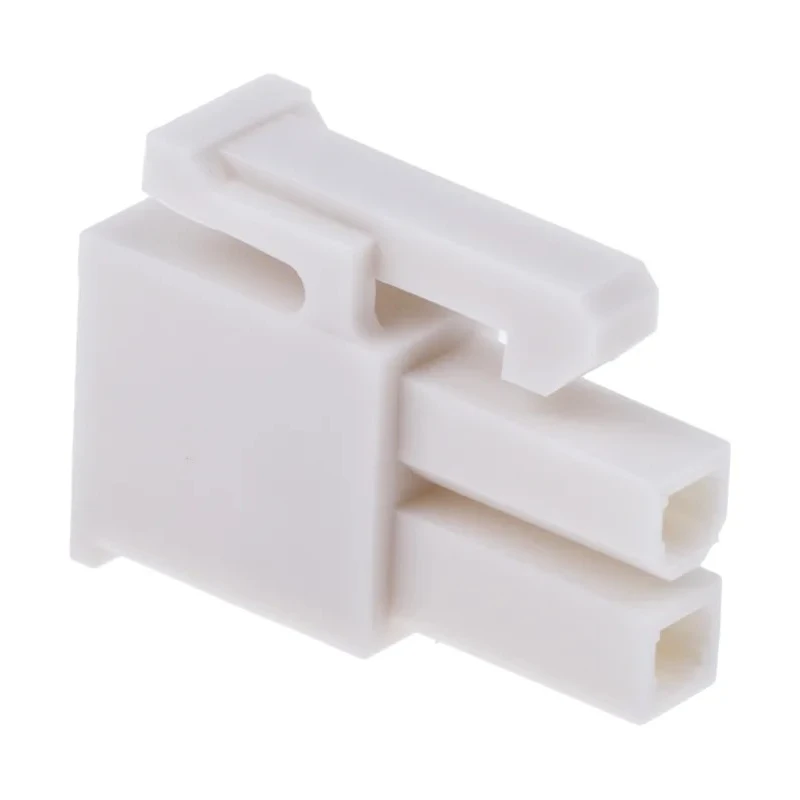 Molex Mini-Fit Female Connector Housing 4.2 mm Pitch 2 Way 2 Row Straight Nylon Cable Mount 39-01-2025