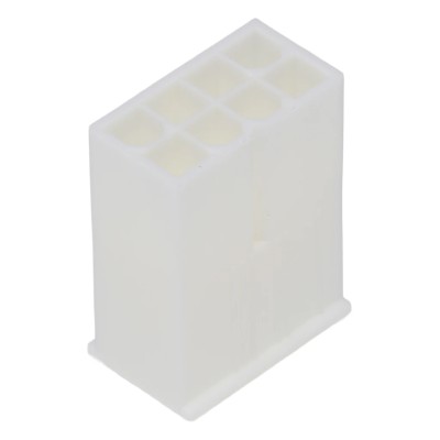 Molex Mini-Fit Jr Male Connector Housing 4.2 mm Pitch 8 Way 2 Row Straight 39-01-3089