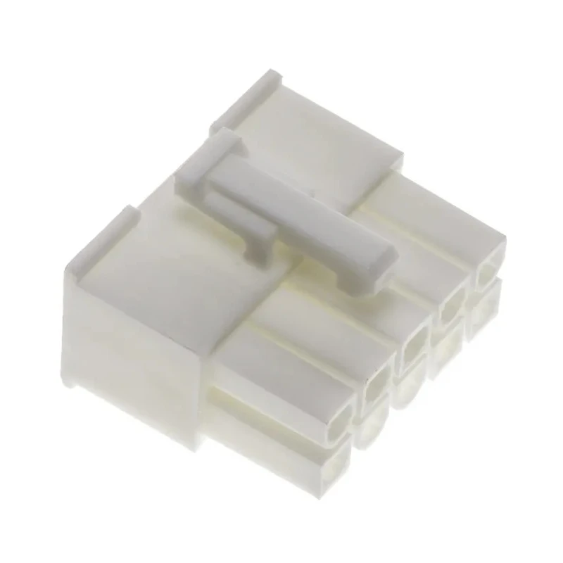 Molex Mini-Fit Female Connector Housing 4.2 mm Pitch 10 Way 2 Row Straight Nylon Cable Mount 39-01-2105