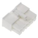 Molex Mini-Fit Jr Male Connector Housing, 12 Way, 4.2 mm Pitch, 2 Row Straight 39-01-2125