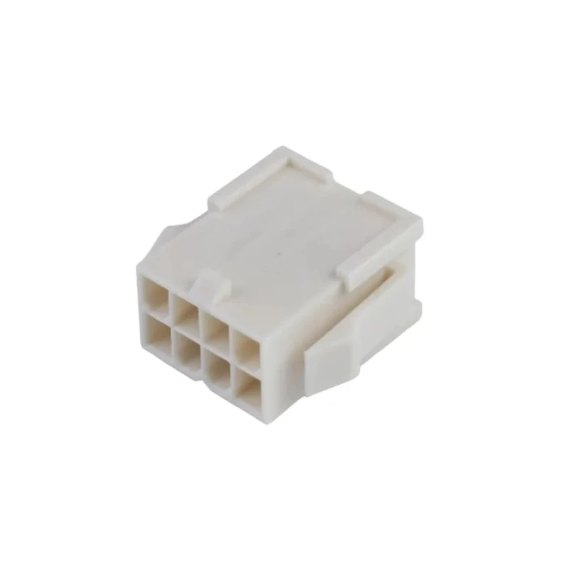 Molex Mini-Fit Jr Series Male Connector Housing Nylon 4.2 mm Pitch 8 Way 2 Row Straight 39-01-2086