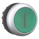 Eaton RMQ Titan M22 Series Green Maintained Push Button Head 22 mm Cutout IP67 216959 M22-DRL-G-X1