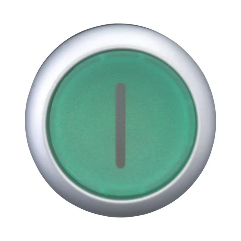 Eaton RMQ Titan M22 Series Green Maintained Push Button Head 22 mm Cutout IP67 216959 M22-DRL-G-X1