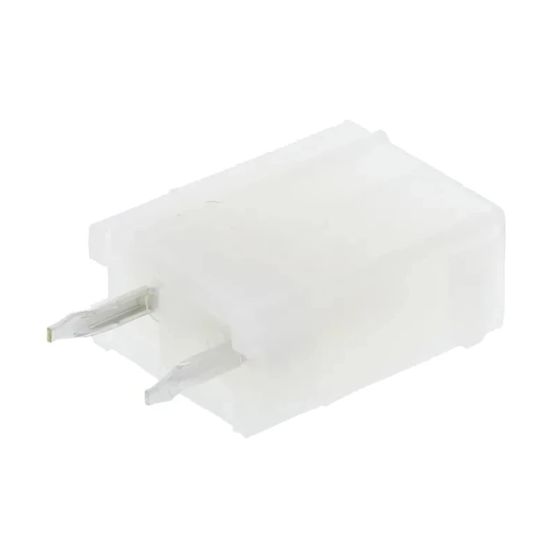 Molex Mini-Fit Jr Male Connector Housing 4.2 mm Pitch 2 Way 2 Row Straight 39-29-0023