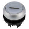 Eaton RMQ Titan M22 Series White Maintained Push Button Head, 22 mm Cutout, IP67 216963 M22-DRL-W-X1