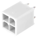 Molex Mini-Fit Jr Male Connector Housing 4 Way 2 Row Straight 4.2 mm Pitch 39-28-8040