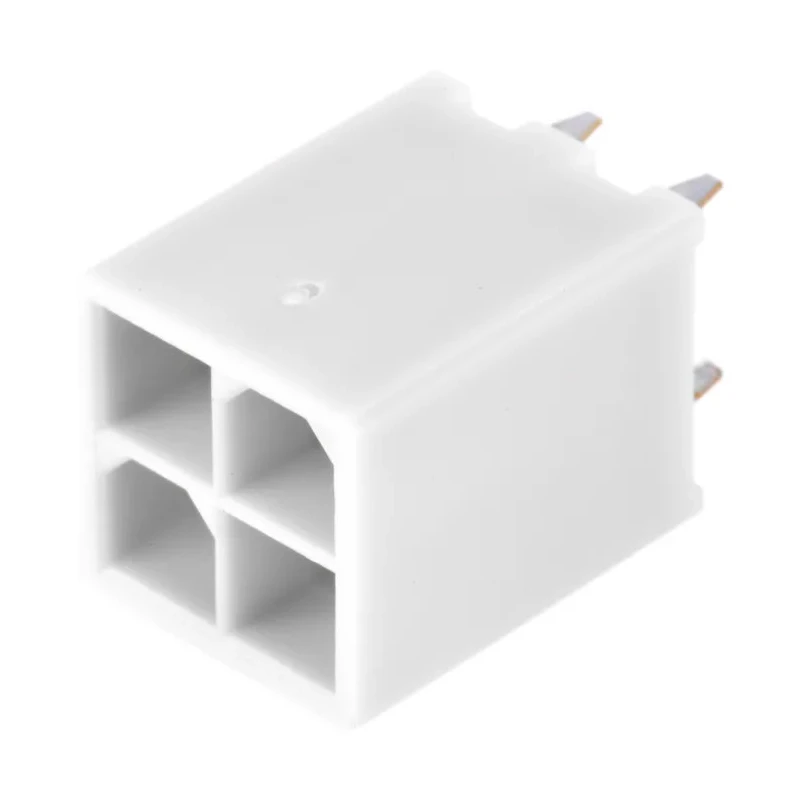 Molex Mini-Fit Jr Male Connector Housing 4 Way 2 Row Straight 4.2 mm Pitch 39-28-8040