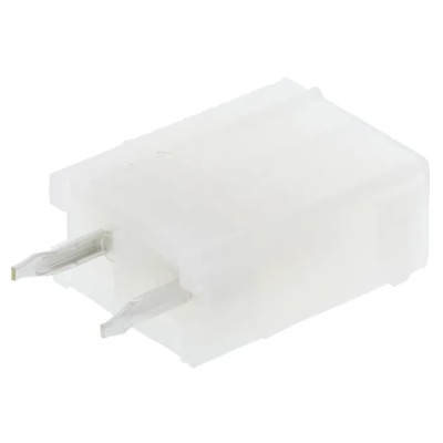 Molex Mini-Fit Jr Male Connector Housing 2 Way 2 Row 4.2 mm Pitch Through Hole Nylon Mexico 39-29-0023