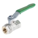 RS PRO Brass Threaded 2-Way BSPP Ball Valve 40 bar Maximum Operating Pressure 150°C Maximum Operating Temperature 141-7705