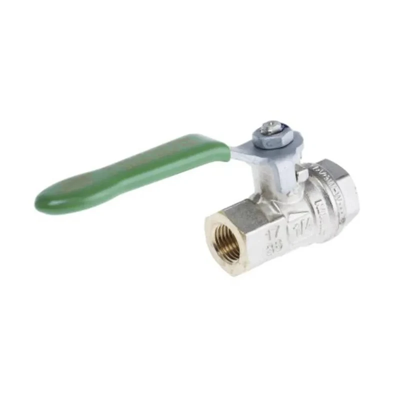 RS PRO Brass Threaded 2-Way BSPP Ball Valve 40 bar Maximum Operating Pressure 150°C Maximum Operating Temperature 141-7705