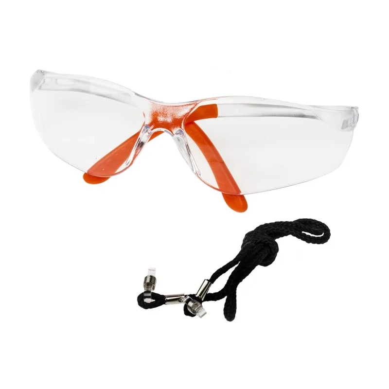 Portwest Safety Glasses, Anti-Scratch and UV Resistant Clear Polycarbonate Lens PW38