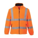 Portwest Orange Men's Hi Vis Work Polyester Fleece with Reflective Tape Size M 141-7779