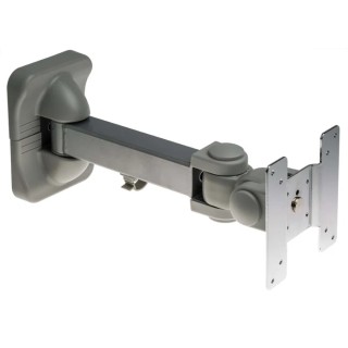 RS PRO Monitor Arm Wall Mount VESA 75x75 mm or 100x100 mm Maximum Load 10 kg Depth 305 mm 141-8308
