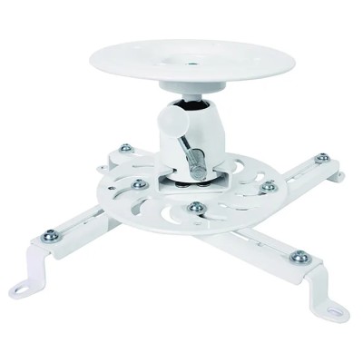 RS PRO Ceiling Projector Mount with 25kg Maximum Load Capacity 360° Rotation ±20° Tilt 141-8313