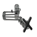 RS PRO Monitor Arm Wall Mount VESA 75x75 mm & 100x100 mm Max Load 15 kg 126mm Height 126mm Width 418mm Depth 141-8309