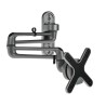 RS PRO Monitor Arm Wall Mount VESA 75x75 mm & 100x100 mm Max Load 15 kg 126mm Height 126mm Width 418mm Depth 141-8309