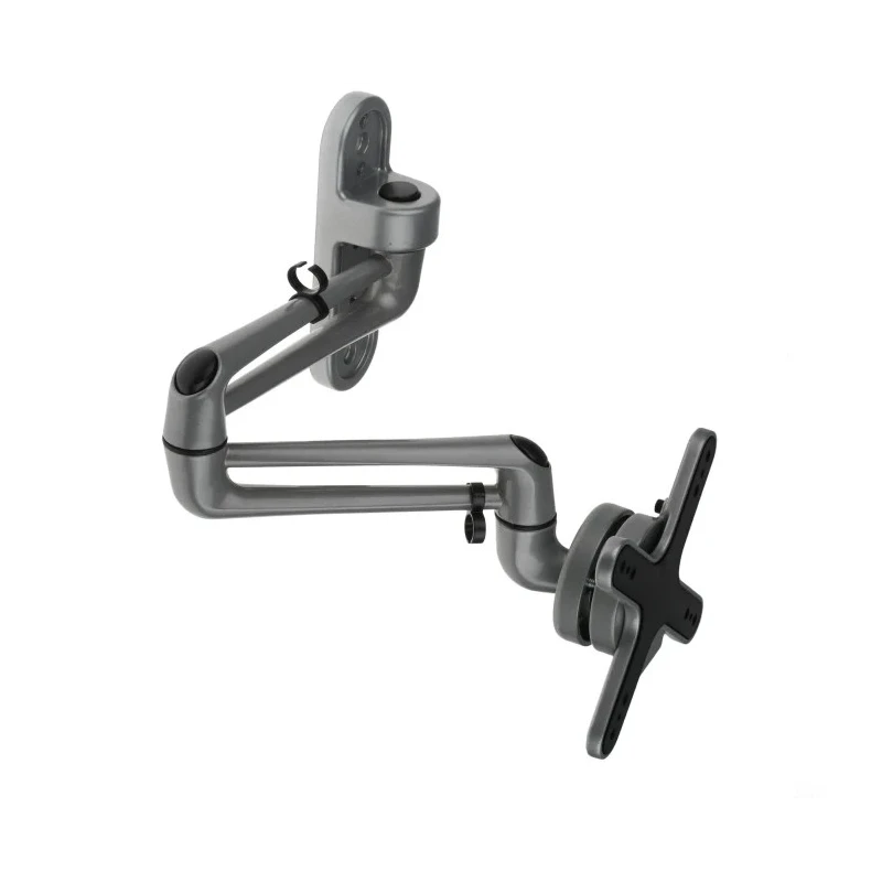 RS PRO Monitor Arm Wall Mount VESA 75x75 mm & 100x100 mm Max Load 15 kg 126mm Height 126mm Width 418mm Depth 141-8309