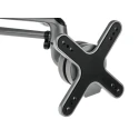 RS PRO Monitor Arm Wall Mount VESA 75x75 mm & 100x100 mm Max Load 15 kg 126mm Height 126mm Width 418mm Depth 141-8309