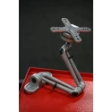 RS PRO Monitor Arm Wall Mount VESA 75x75 mm & 100x100 mm Max Load 15 kg 126mm Height 126mm Width 418mm Depth 141-8309