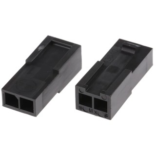 Molex Micro-Fit 3.0 Male Crimp Connector Housing 3 mm Pitch 2 Way 1 Row Straight 43640-0201