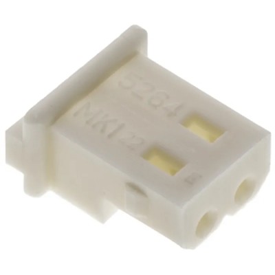 Molex Mini-SPOX Female Connector Housing 2.5 mm Pitch 2 Way 1 Row Straight 50-37-5023