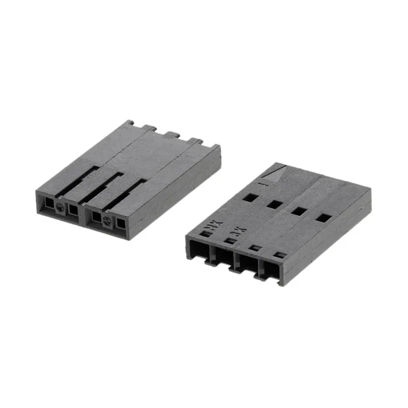 Molex SL Female Connector Housing 2.54 mm Pitch 4 Way 1 Row Straight 50-57-9004