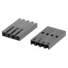 Molex SL Female Connector Housing 2.54 mm Pitch 4 Way 1 Row Straight 50-57-9004
