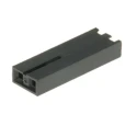 Molex SL Female Connector Housing 2.54 mm Pitch 2 Way 1 Row Straight 50-57-9002