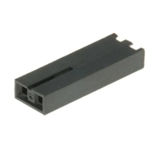 Molex SL Female Connector Housing 2.54 mm Pitch 2 Way 1 Row Straight 50-57-9002