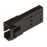 Molex SL Male Connector Housing 2.54 mm Pitch 3 Way 1 Row Straight 70107-0002