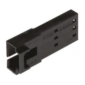 Molex SL Male Connector Housing 2.54 mm Pitch 3 Way 1 Row Straight 70107-0002