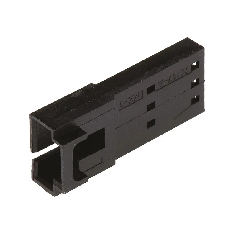 Molex SL Male Connector Housing 2.54 mm Pitch 3 Way 1 Row Straight 70107-0002