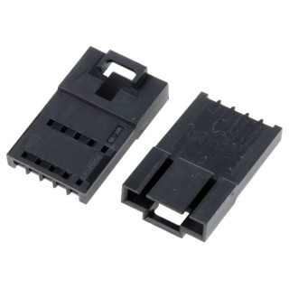 Molex SL Male Connector Housing 2.54 mm Pitch 5 Way 1 Row Straight 70107-0004