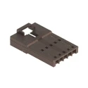 Molex SL Male Connector Housing 2.54 mm Pitch 5 Way 1 Row Straight 70107-0004